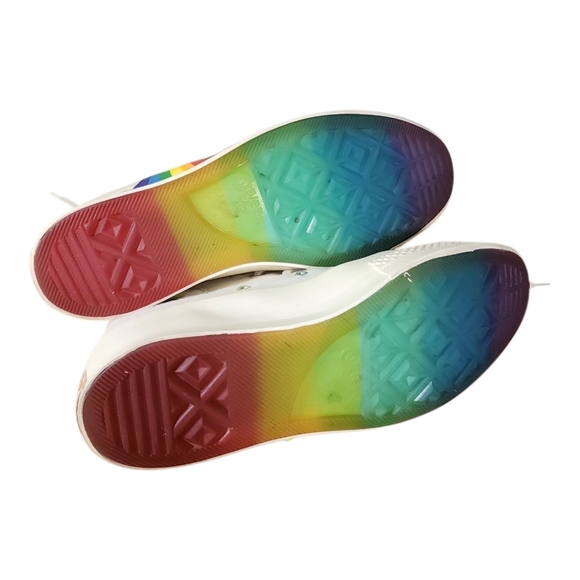 Converse Chuck Taylor Pride High Tops "We/Us/Ours" Men’s 8.5 / Women’s 10.5 - Picture 6 of 9
